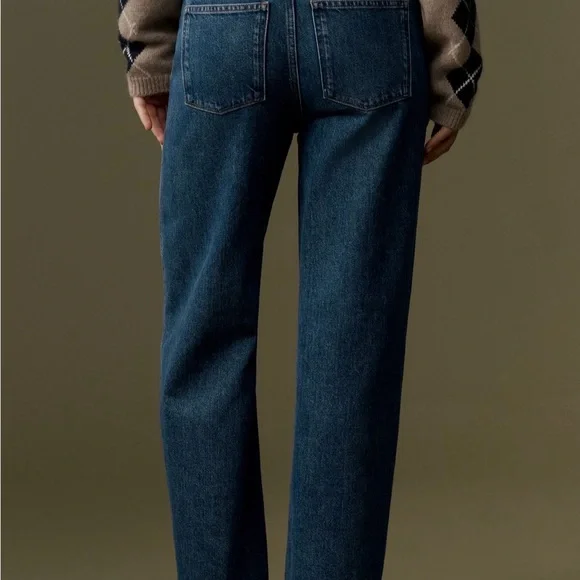 NWT DL1961 Hepburn Wide Leg High-rise Ankle Jeans Sz 26 - Picture 4 of 12